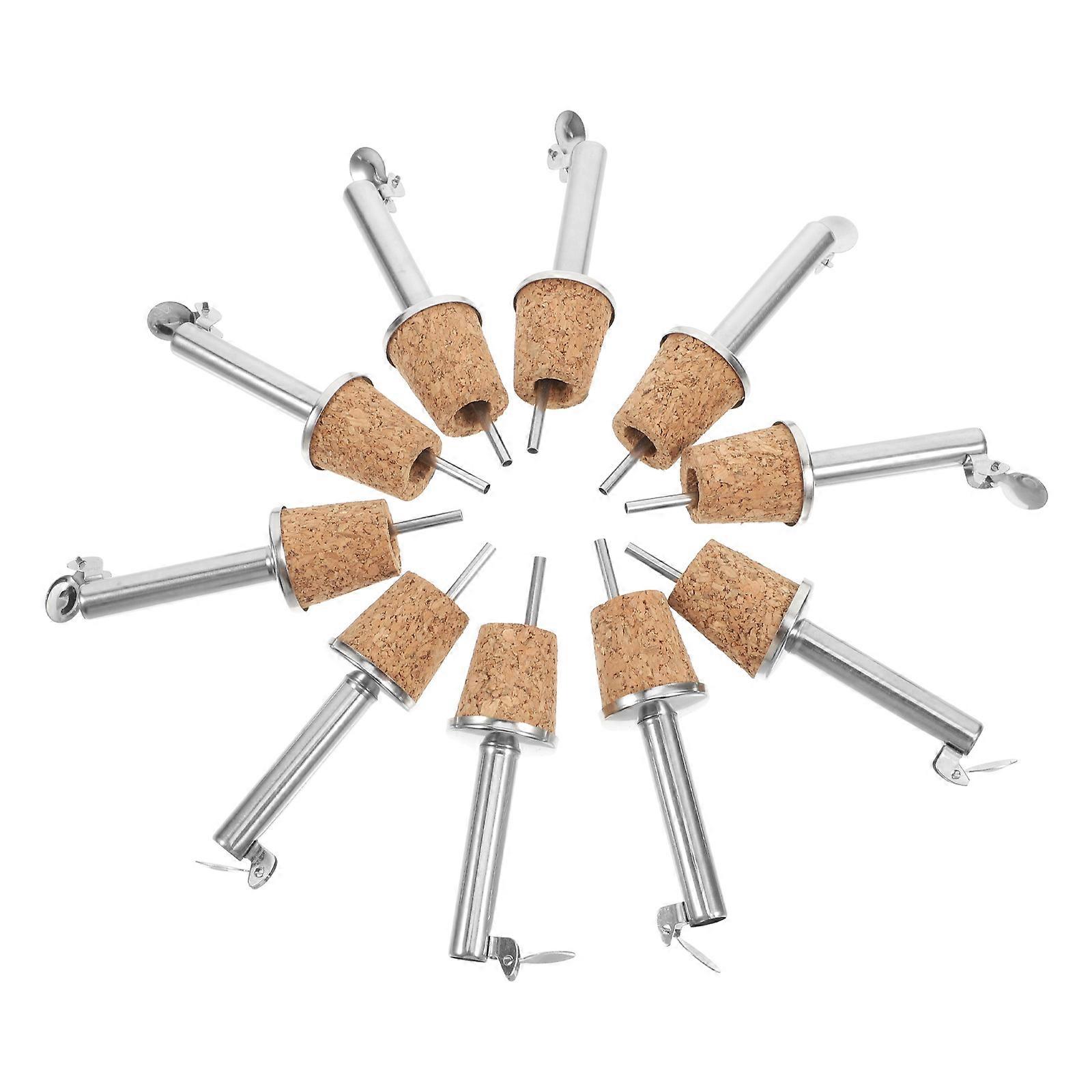 Oil Spout Olive Oil Pourer Stopper for Bartender 10Pcs