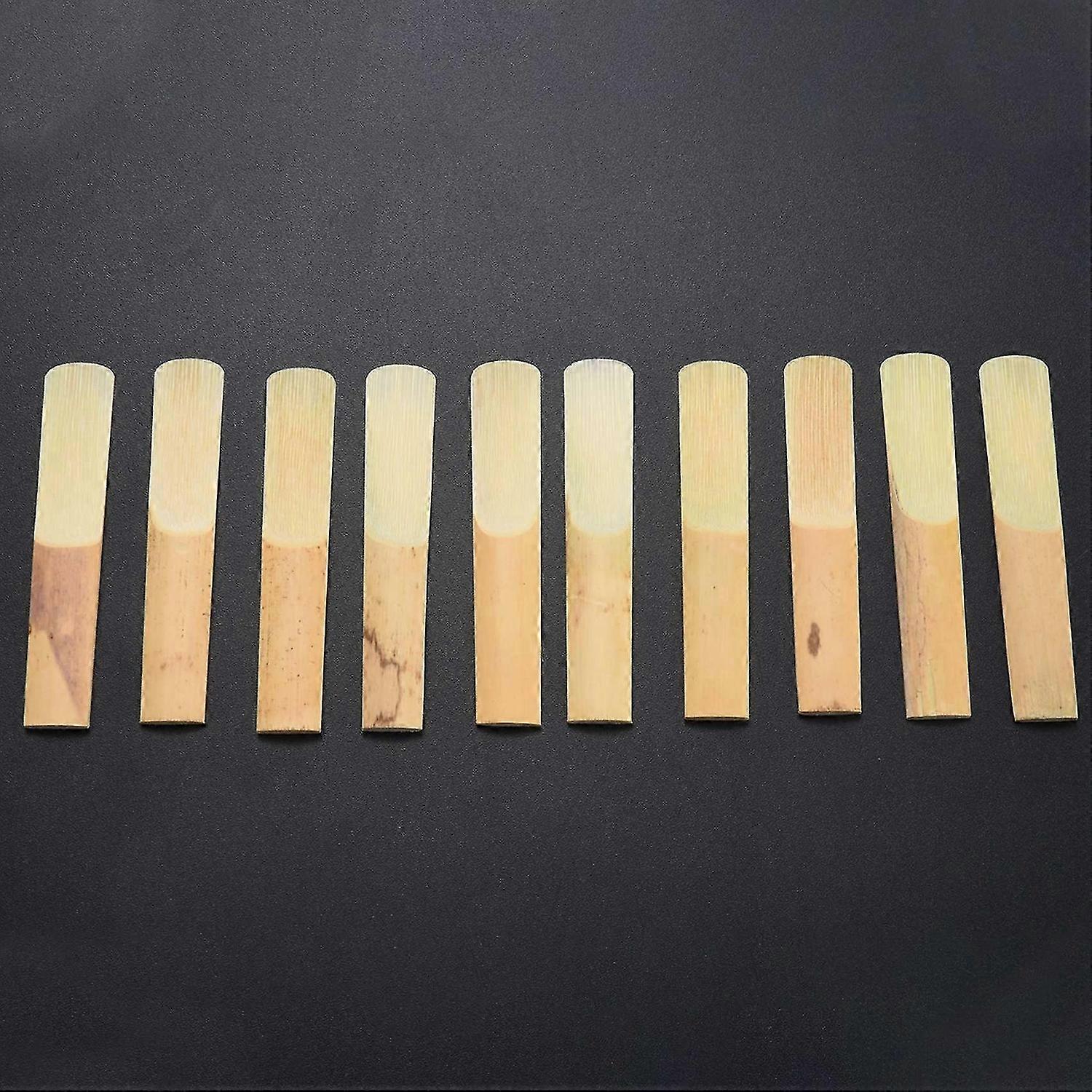 Box Of 10pcs B Clarinet Reeds Traditional Reeds Strength 2.5