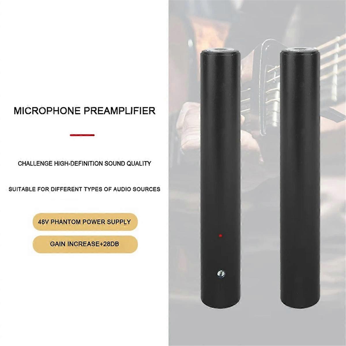 Microphone Preamplifier Suitable For Wired And Wireless 6.5 Interface