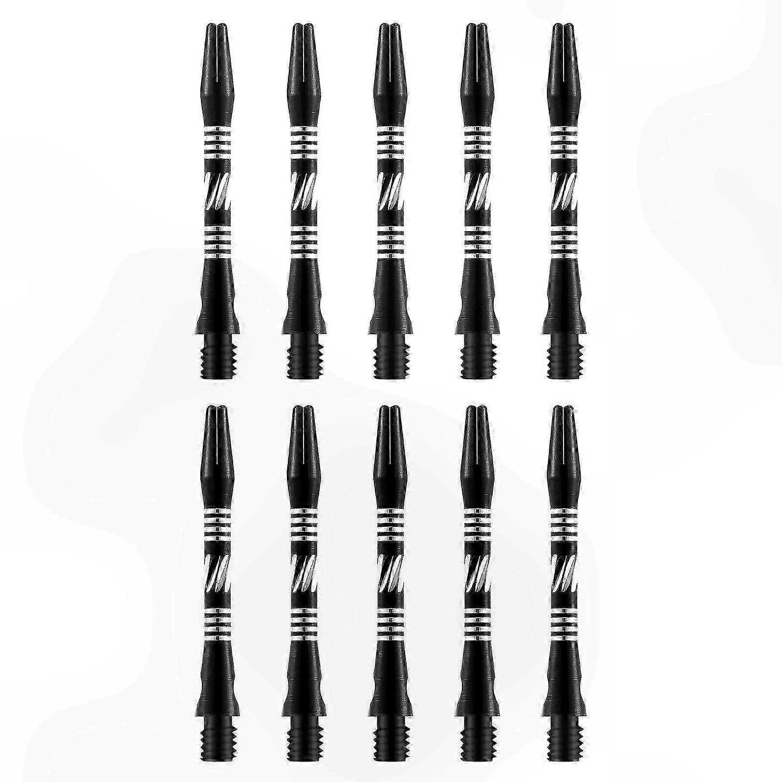 Aluminum Dart Shafts with Replacement Stems for Standard Sets (10-Pack)