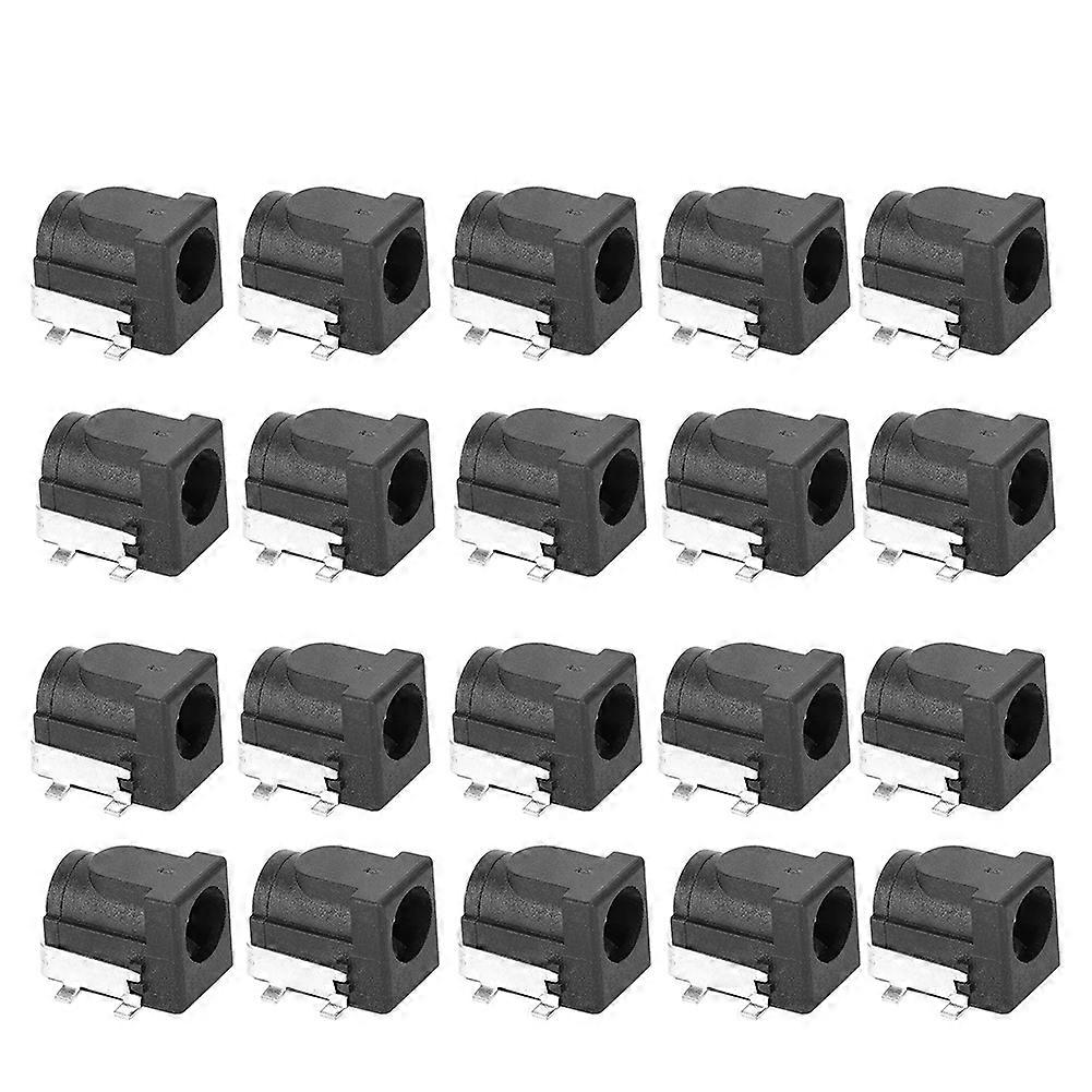 20pcs DC Power Socket Environmental Protection High Temperature Resistance DC050 5.5 x 2.1