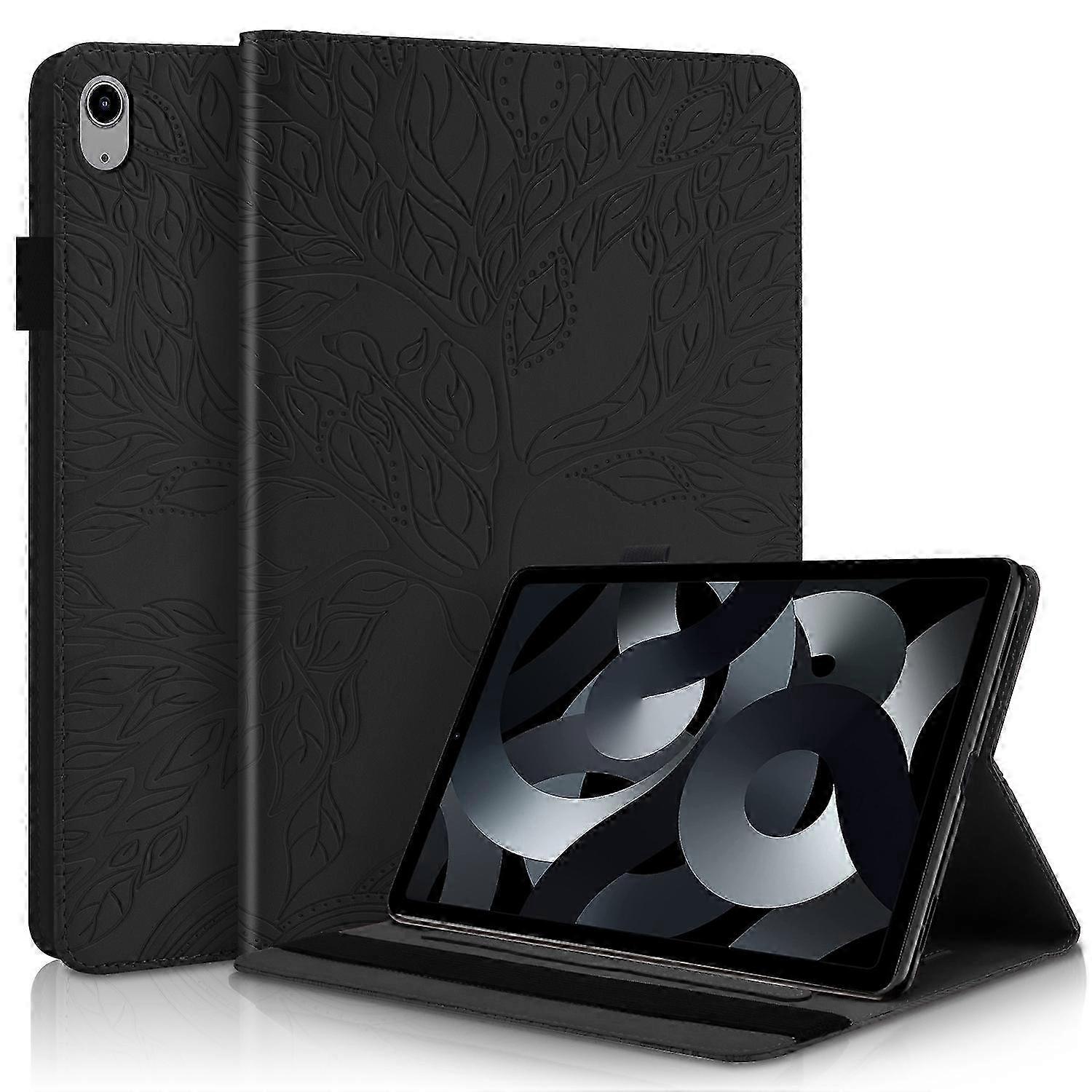 For iPad 2025 / 2022 Life Tree Series Horizontal Flip Leather Case with Holder 2025