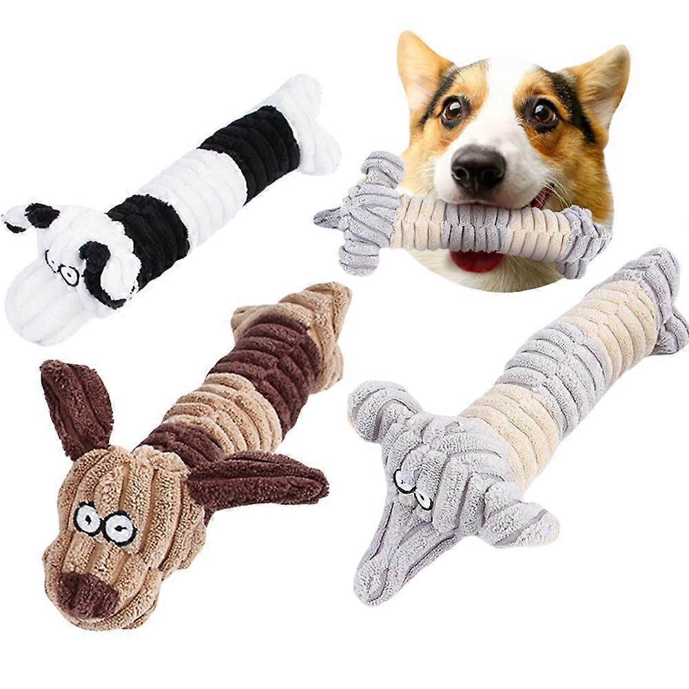 Plush Puppy Dog Toy Set For Small Dogs, Puppy Toys From 8 Weeks, Plush Dog Toys For Small And Medium Breeds