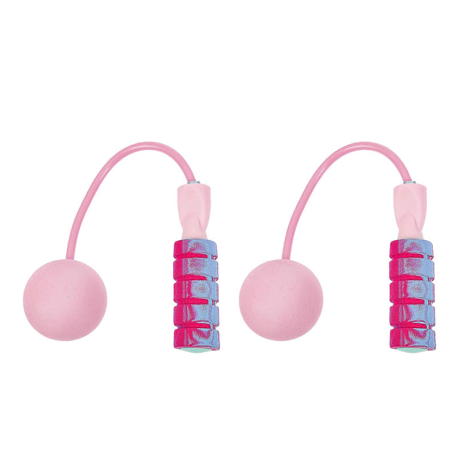 Indoor Skipping Rope Ropeless Jump Rope for Fitness 2Pairs Portable