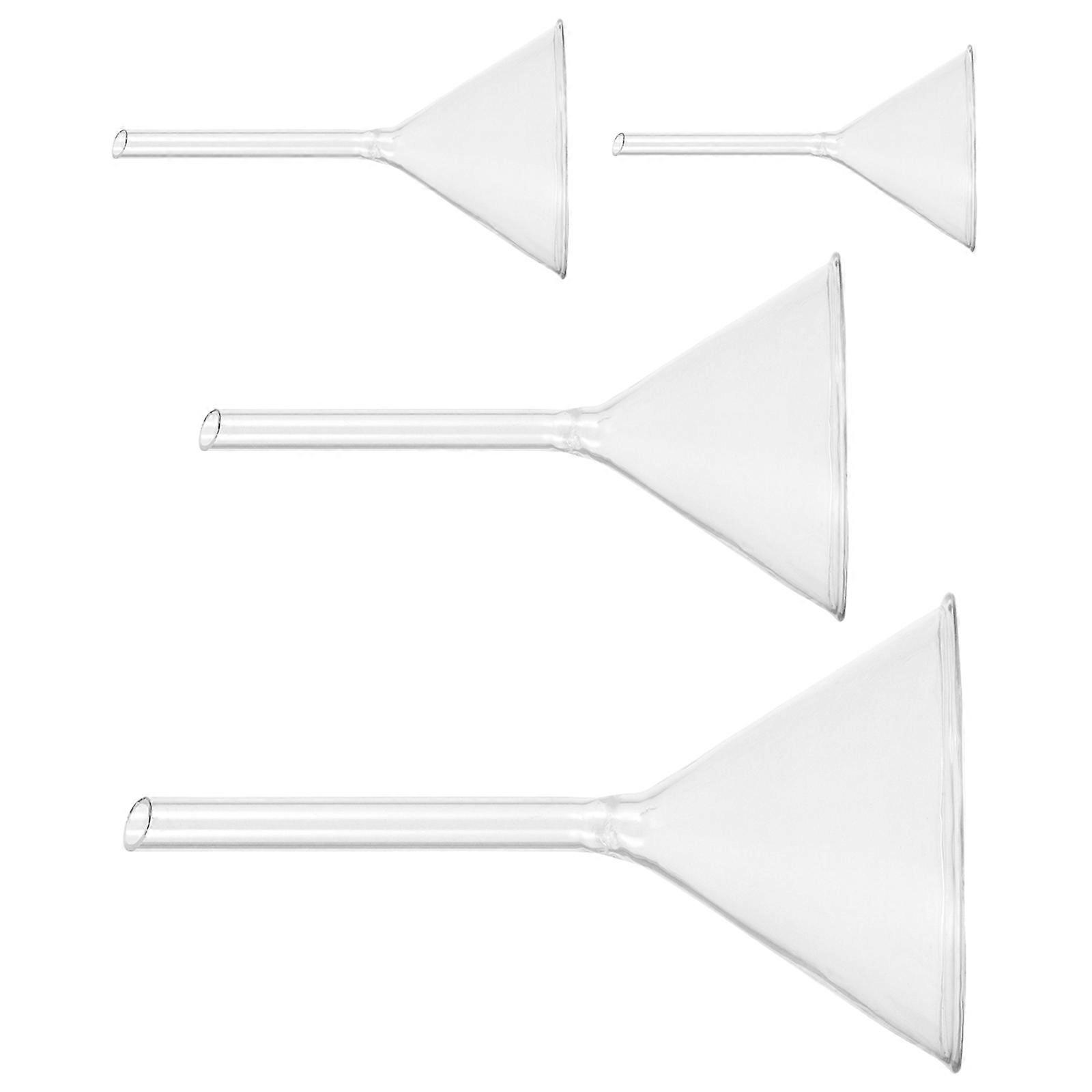 12Pcs Glassware Feeding Funnel for Labs Designed for Analytical Chemistry
