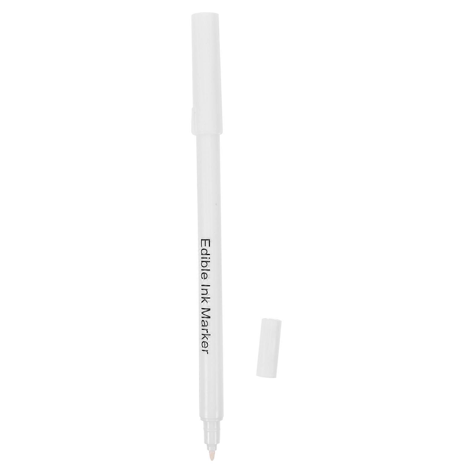 Cake Marker Pen for Baking Decoration 4Pcs White Pens
