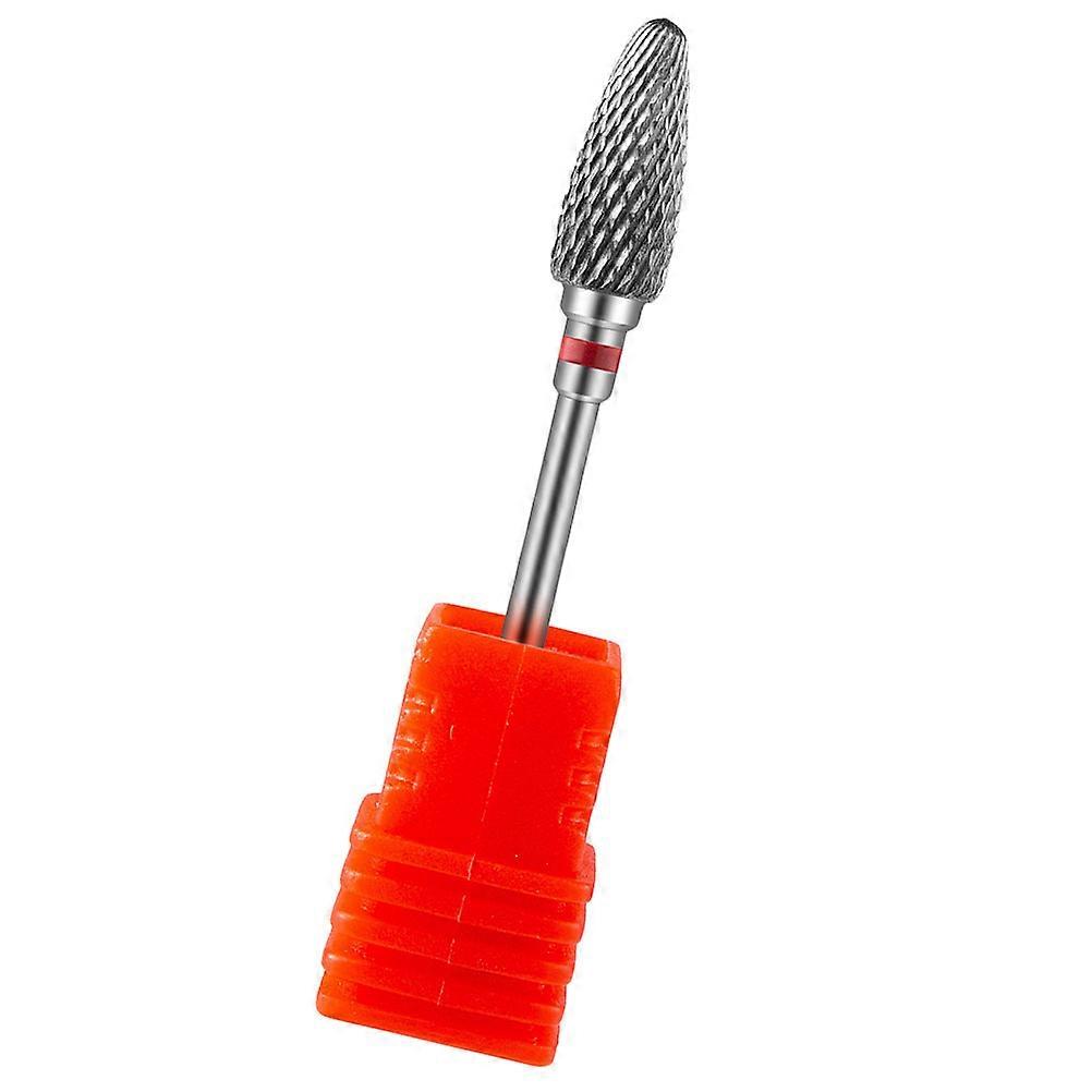 Fine Carbide Nail Drill Bit For Acrylic Substance Removal Practical Manicure Tool 1Pcs