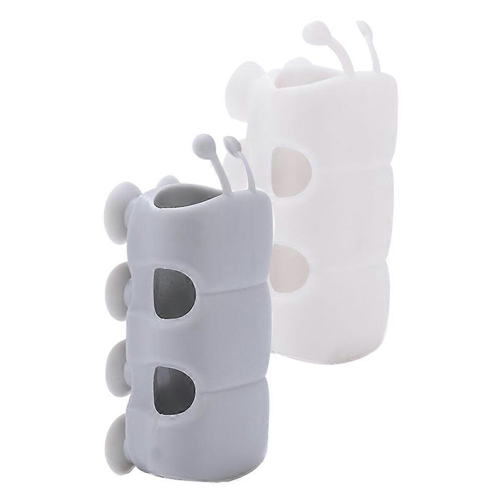 Water Resistant Suction Cup Bracket Bathroom Use 10PCS Shower Head Holders Sleek Minimalist Design Durable