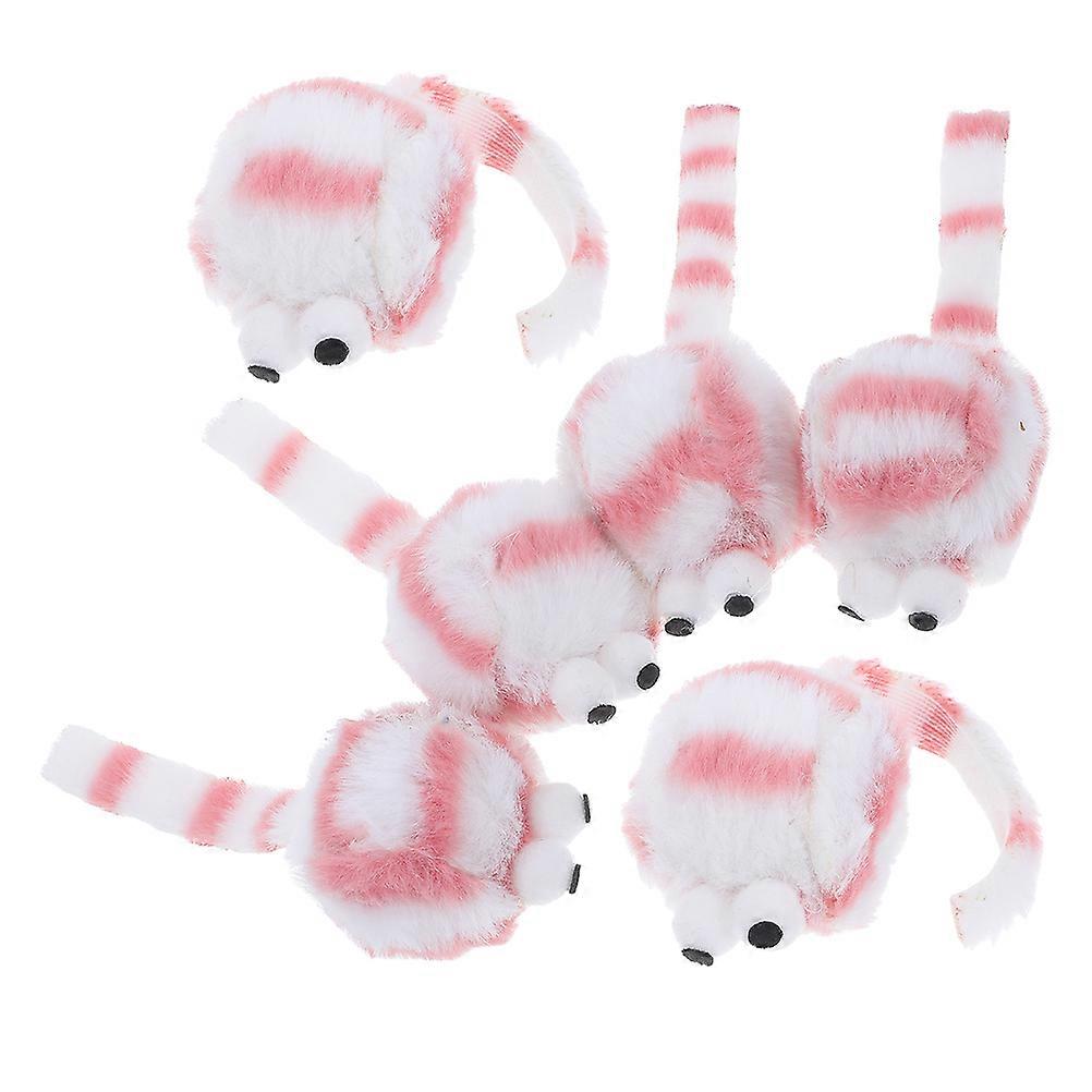 Cat Plush Toy Mouse Interactive for Pet Entertainment 12Pcs Pack