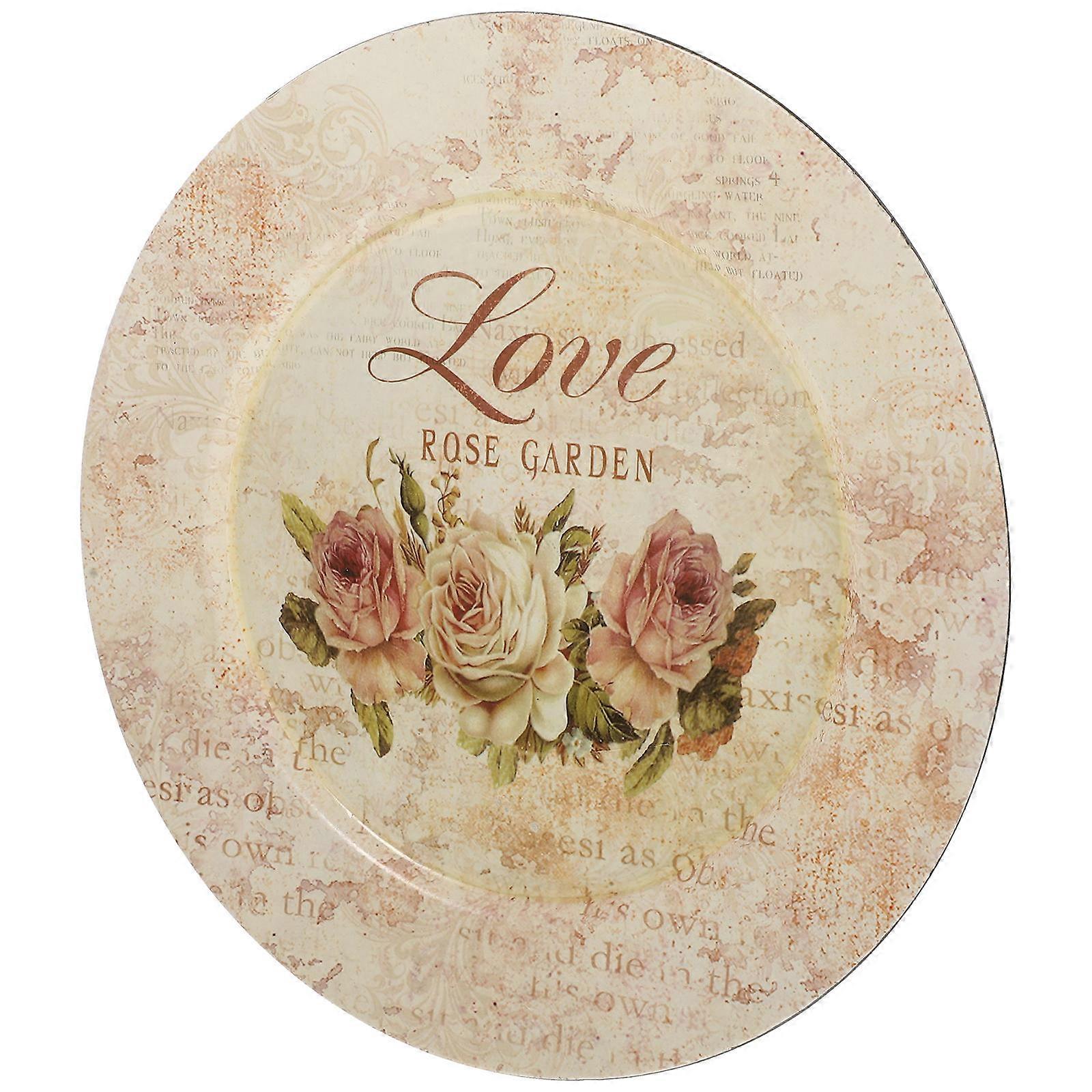 Vintage Style Reusable Plates Fruit Dish for Storage Use 5Pcs
