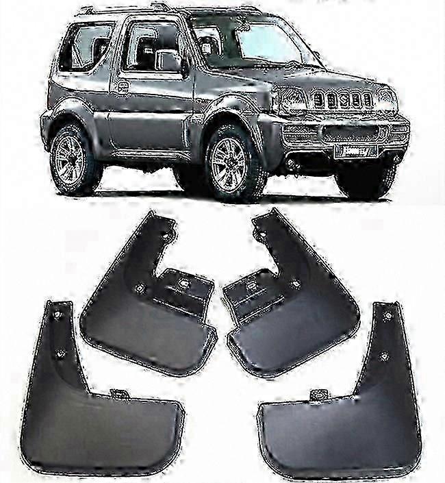 Genuine Front Rear Splash Guards Mud Flaps For 2005-2016 Jimny
