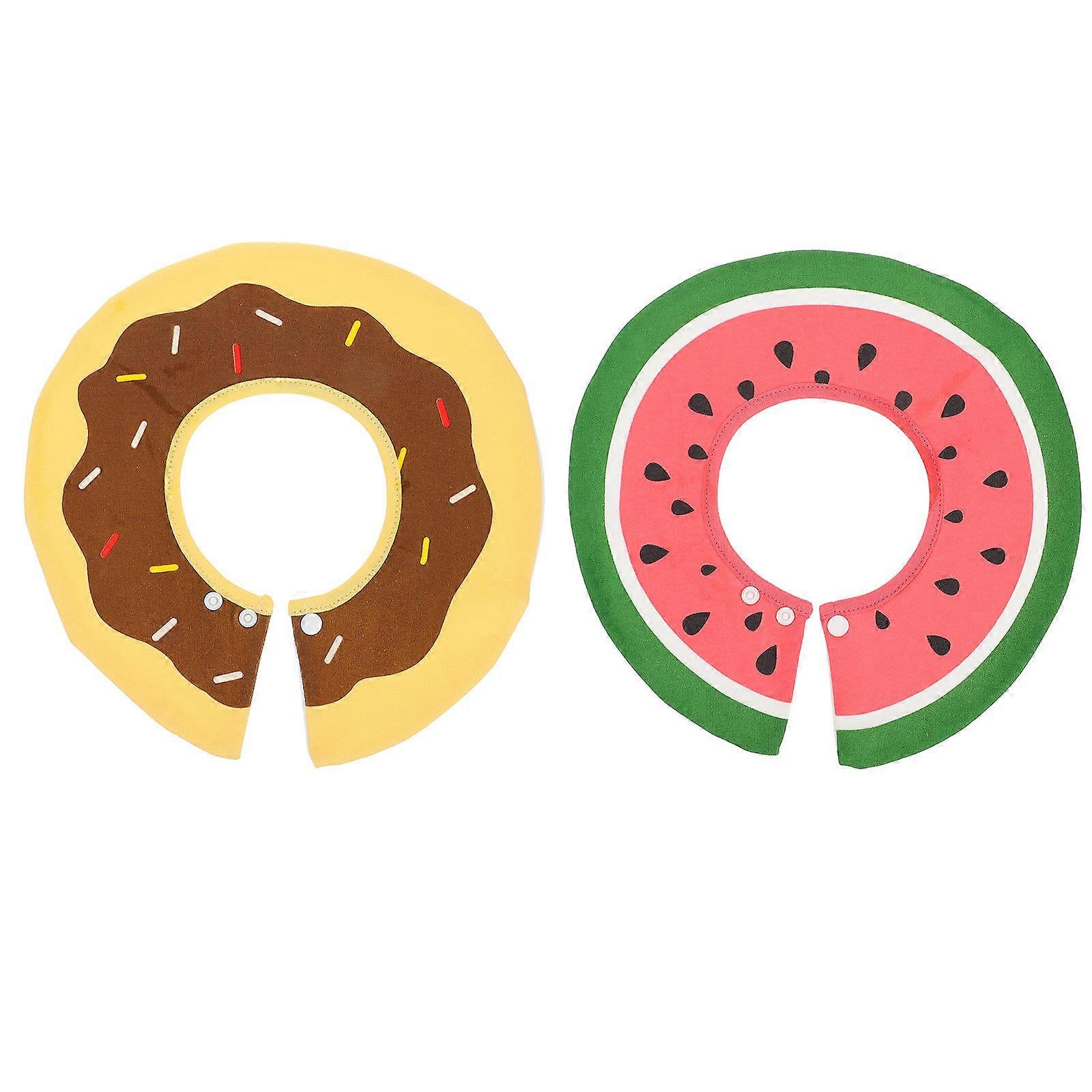 Fütterungslätzchen für Säuglinge, Baumwolle, drehbare Babylätzchen, 2er-Pack