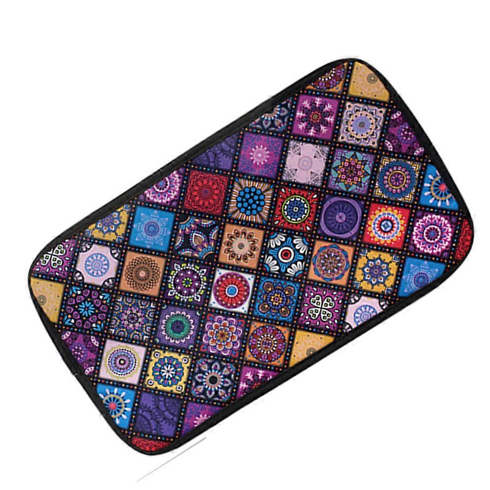 Car Armrest Protector for Vehicle Use with Purple Color 1Pcs Pad