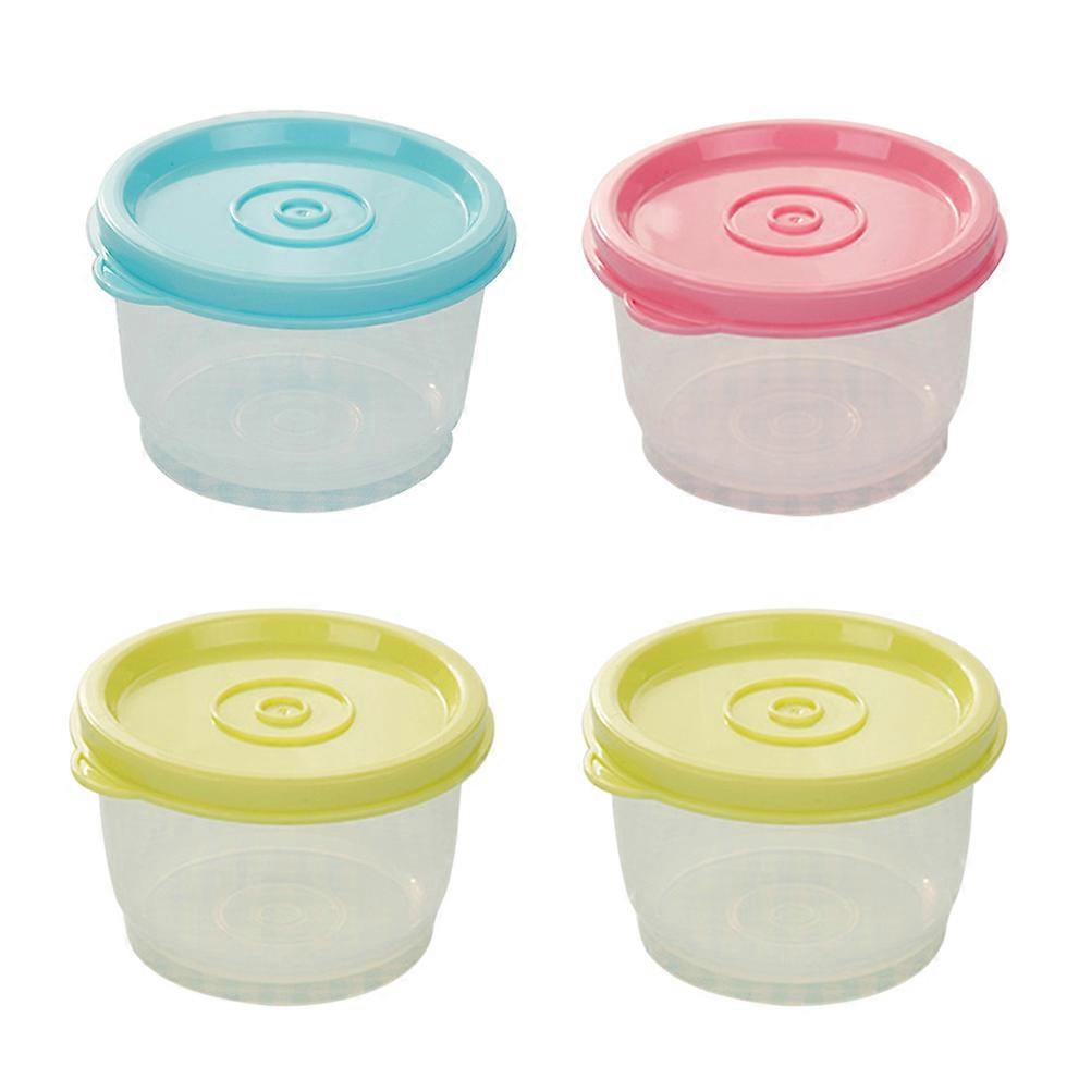 Refrigerator Bowls with Lids Plastic Crisper for Kitchen 8Pcs Pack