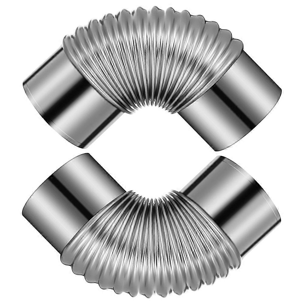 Stainless Steel Stove Pipe Elbow for Heating Use 6Pcs