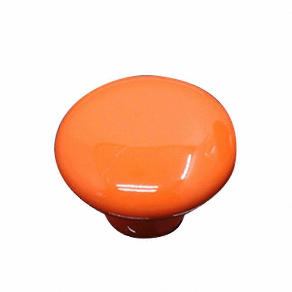 Contemporary Round Ceramic Furniture Knob for Cabinets and Drawers Handle Pull