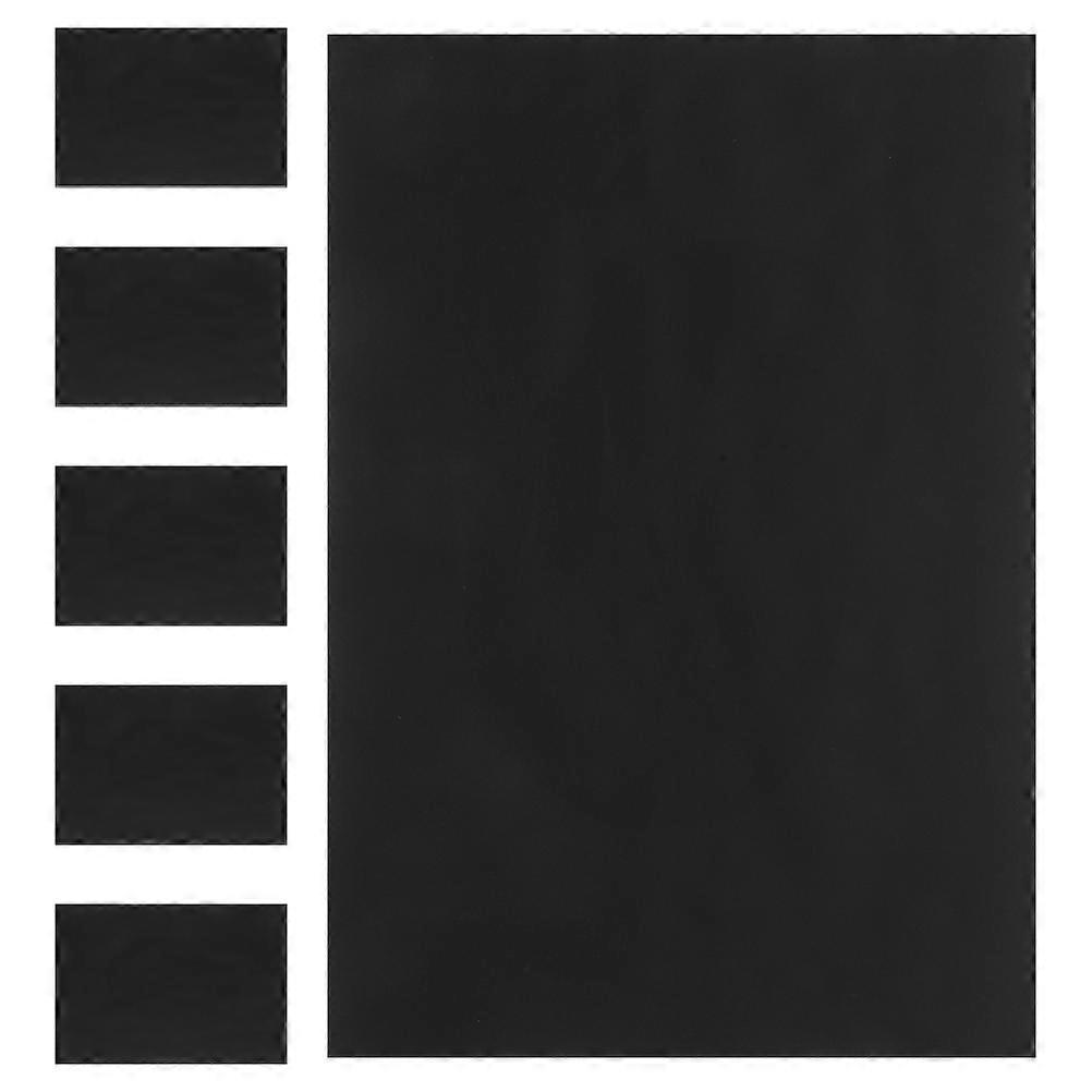 12 Sheets Black Road Tape for Model Train Scenery Self Adhesive Design