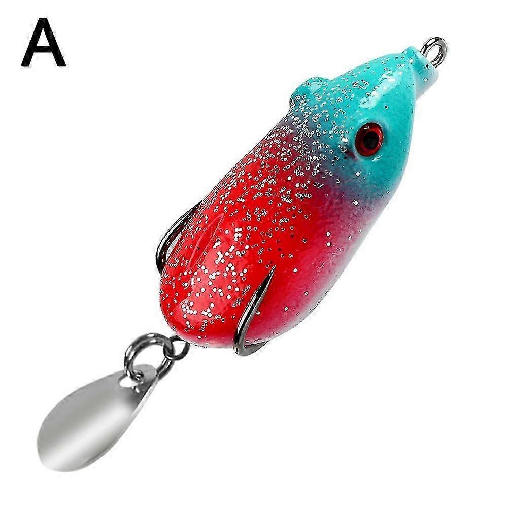 Micro Frog Top Water Soft Fishing Lure Bait Floating Swimbait 12g/5.5cm