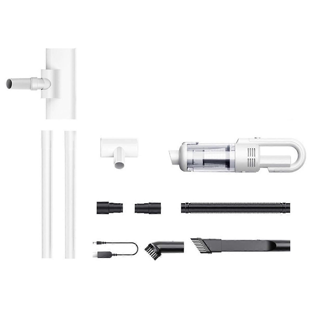  Powerful Wireless Car Vacuum Cleaner
with Metal Strainer 