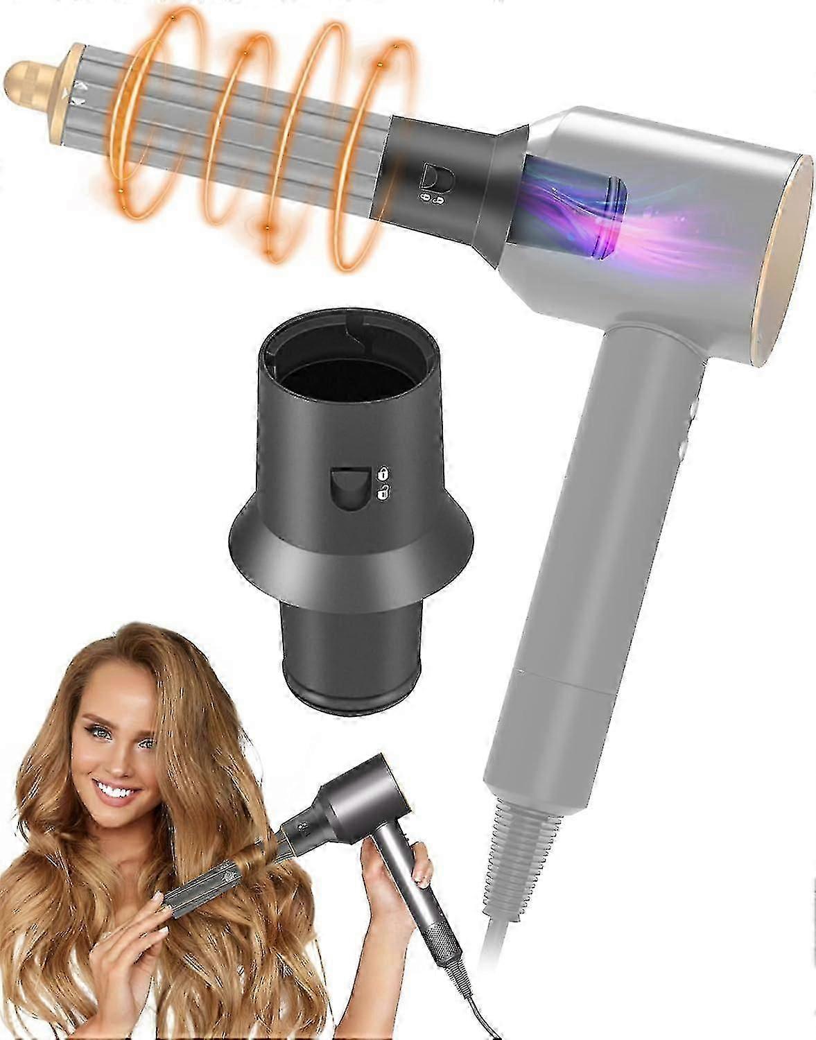 Multifunctional 2-in-1 Accessories, Adapter For Dyson Compatible With Airwrap Styler, Diffuser Not Included