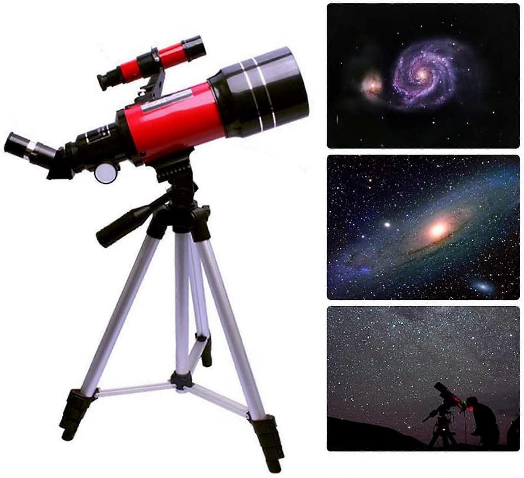 Star Telescope for Kids Beginners With Tripod and Finder Scope, View Moon and Planets, Friendly Astronomical Kit