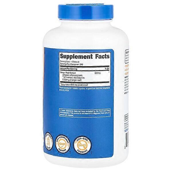 Nutricost, Ginger Root Extract , 2,200 mg, 240 Capsules