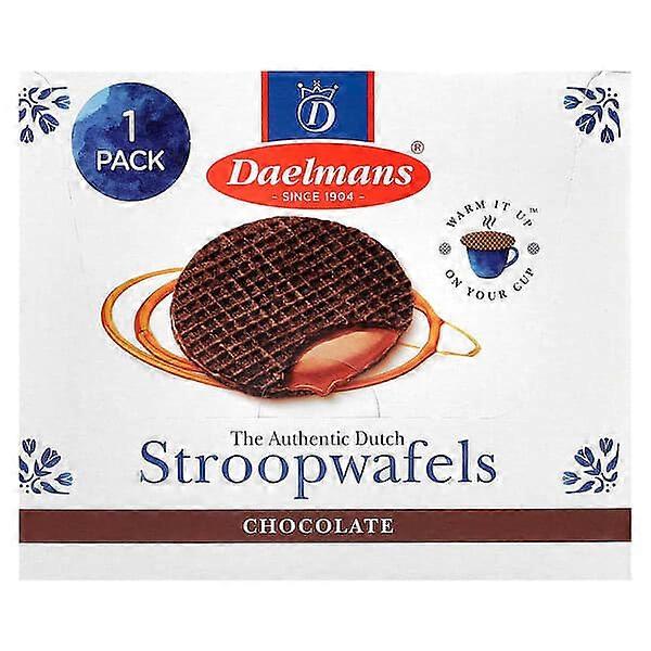 Daelmans, Stroopwafels, Chocolate, 24 Waffles, 1.27 oz (36 g) Each