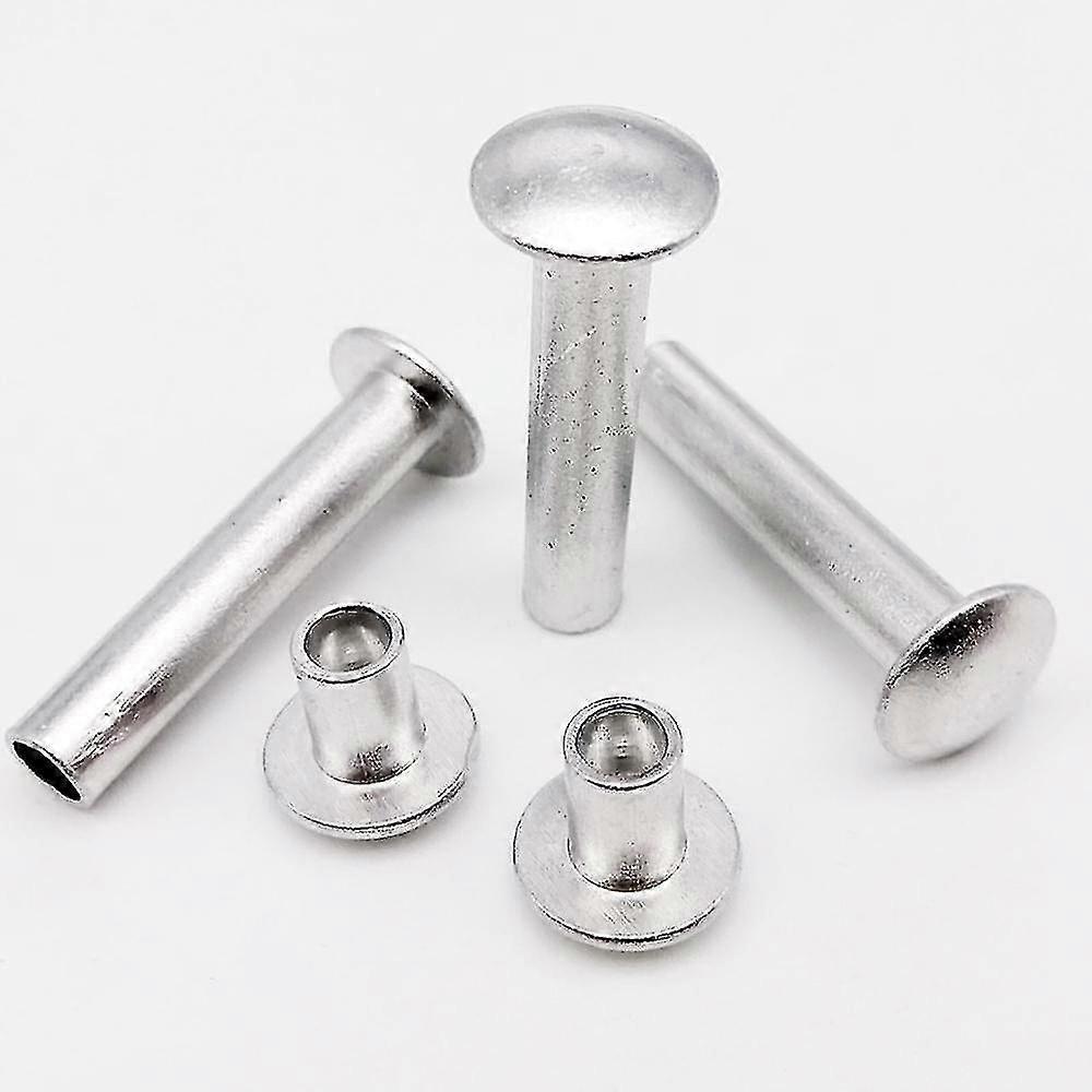 2025 Rivets Aluminum Round Flat Head Semi Hollow Rivet