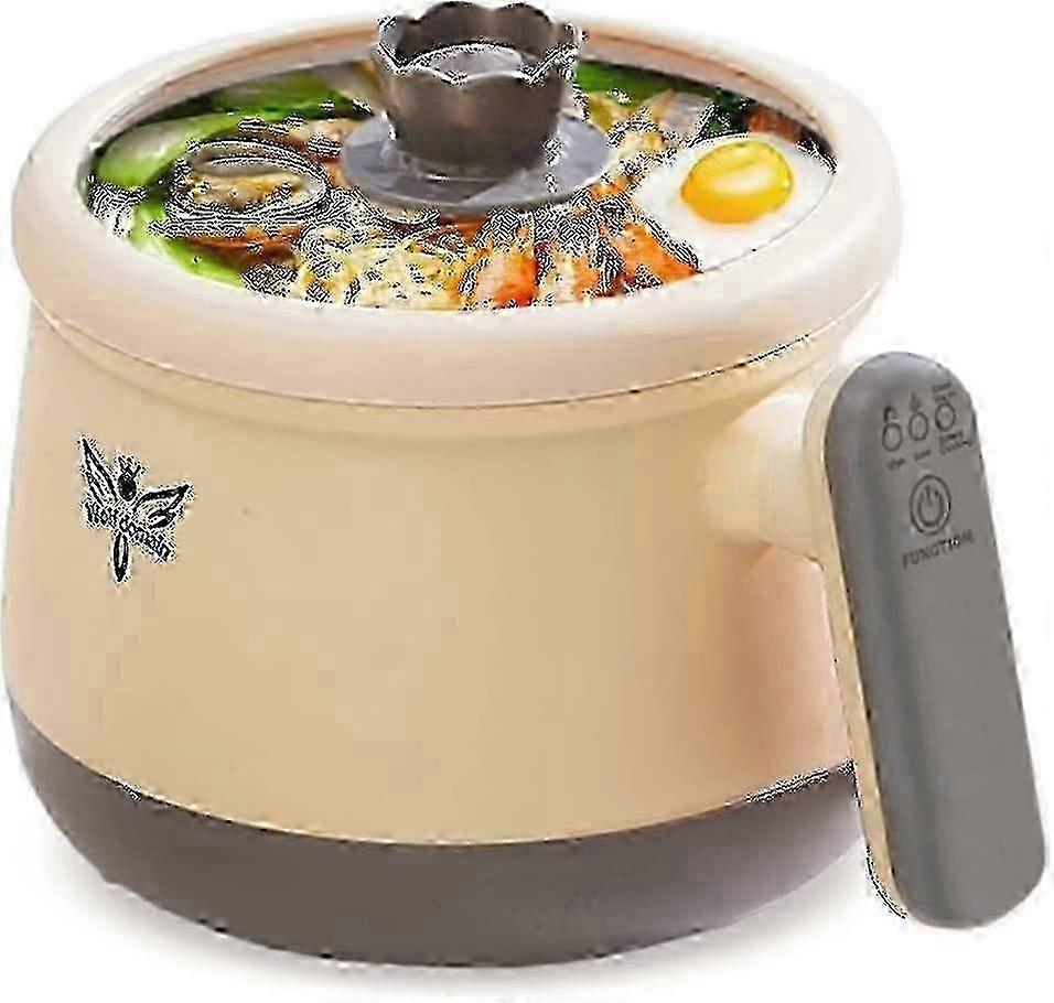 25-26 Smart Automatic Multi-function Electric Hot Pot 1.8l, Shabu Shabu Mini Non-stick Hot Pot With Multi-power Control, Electric Cooker Wit