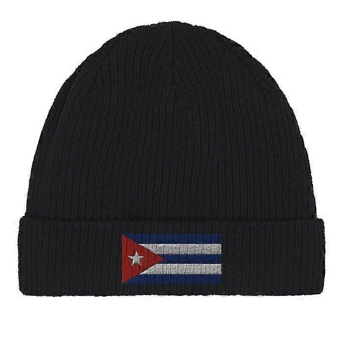 Cuban Flag Hood in Black