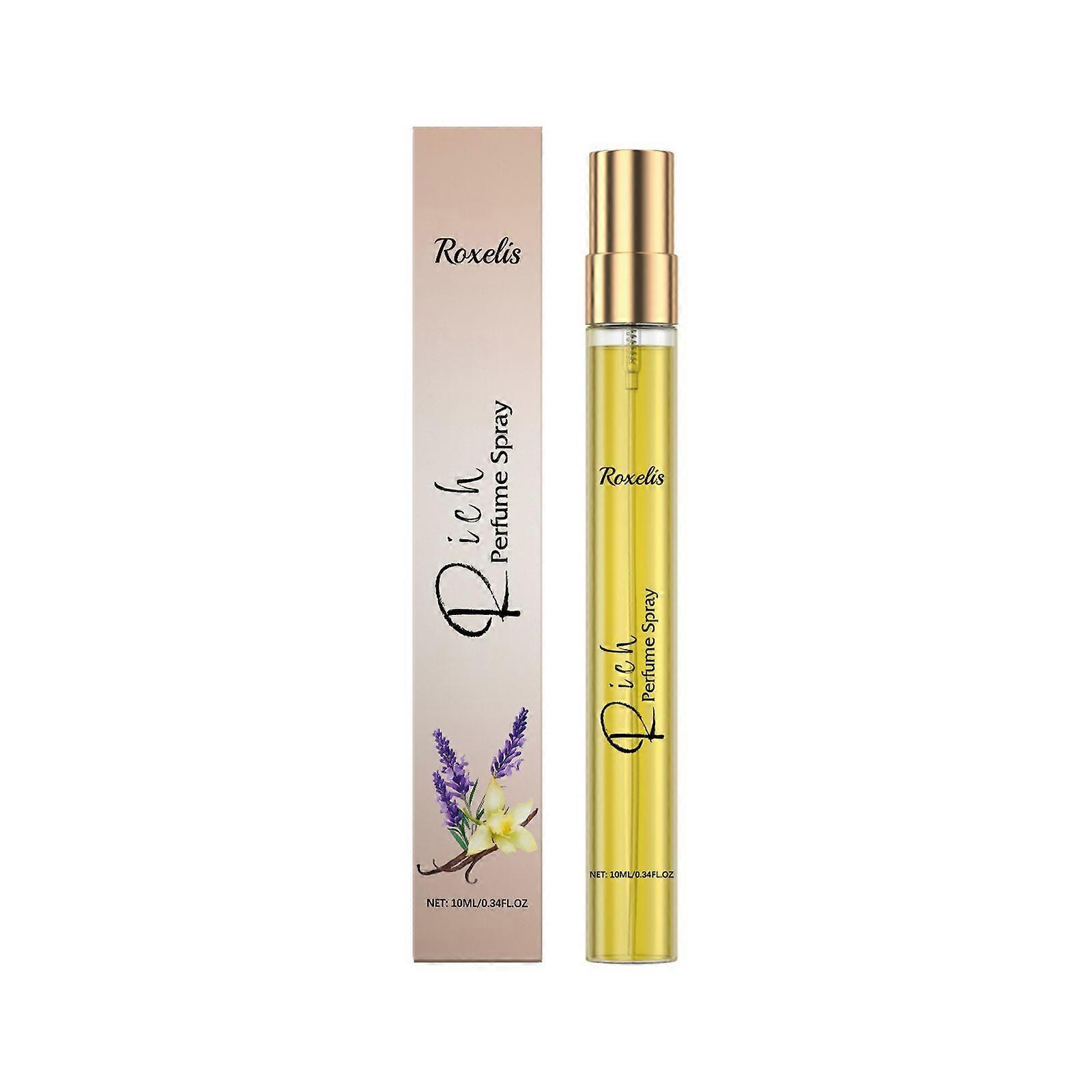 Roxelis Rich Perfume Spray Lavender Floral Fragrance Charming And Fragrant Vanilla Fresh And Lingering Scent Portable Date Perfume