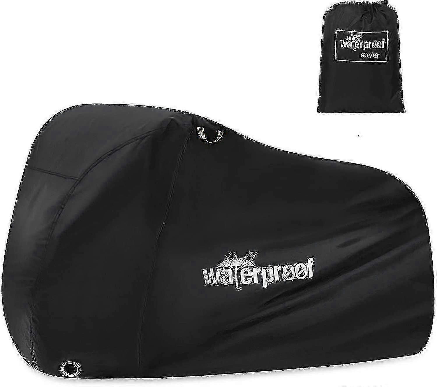 Outdoor Waterproof Bicycle Cover with Secure Lock Hole