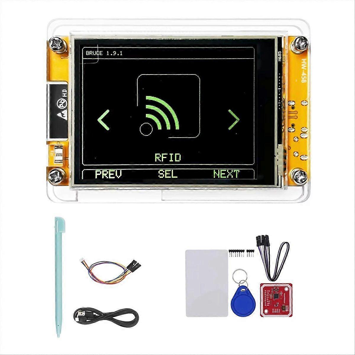 ESP32 CYD 2432S028 Wi-Fi Bluetooth NFC PN532 GNSS ATGM336H Tool Enable Network Secure & Reliable Wi