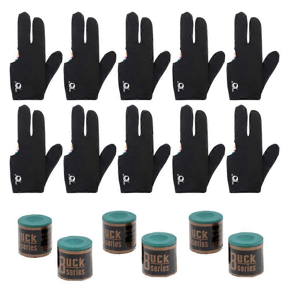 Billiard Chalk, Billiard Gloves
