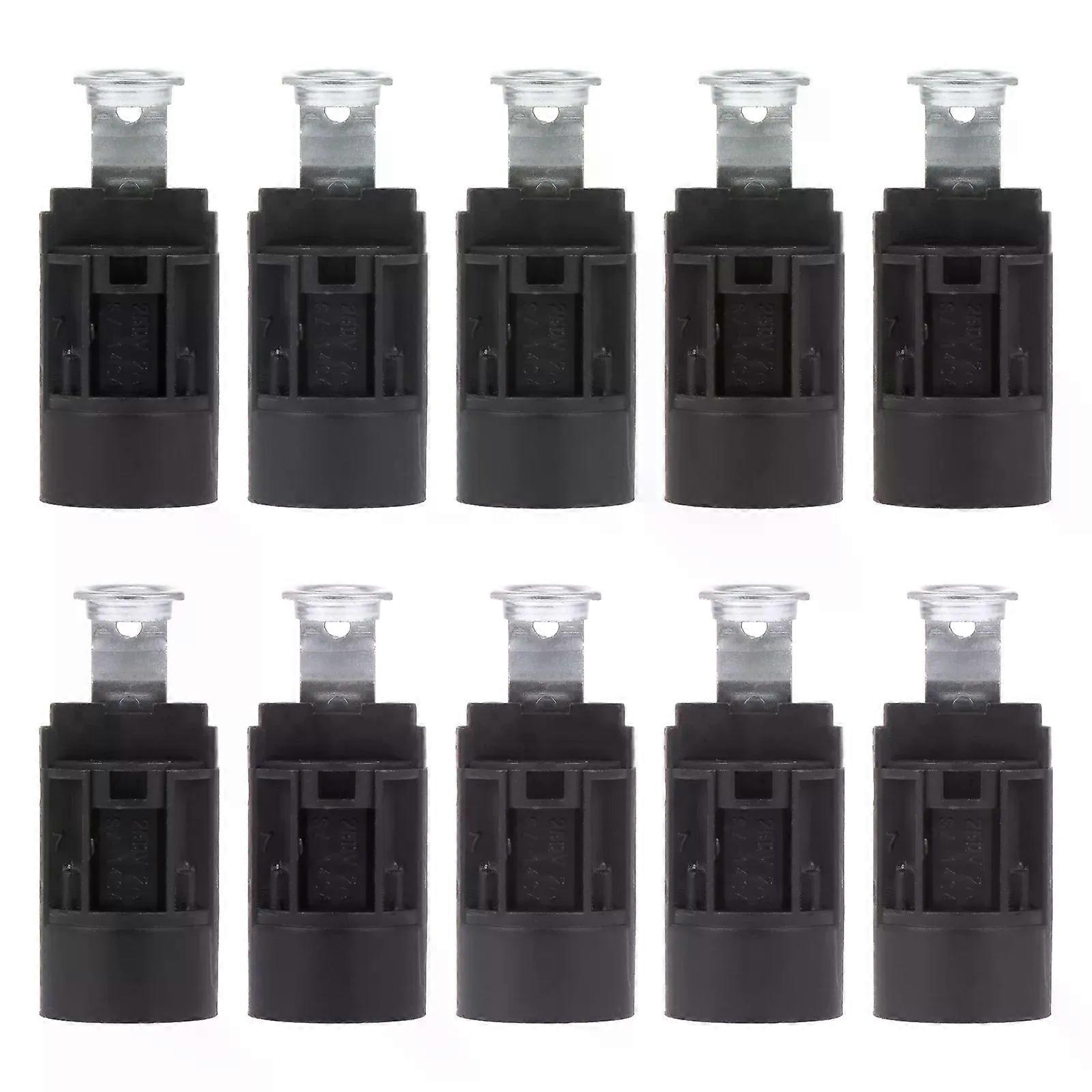 10pcs E14 Bracket Lamp Holder Base Light Bulb Adapter Socket Socket Lighting Base Lamp Shade Converter Light Accersories