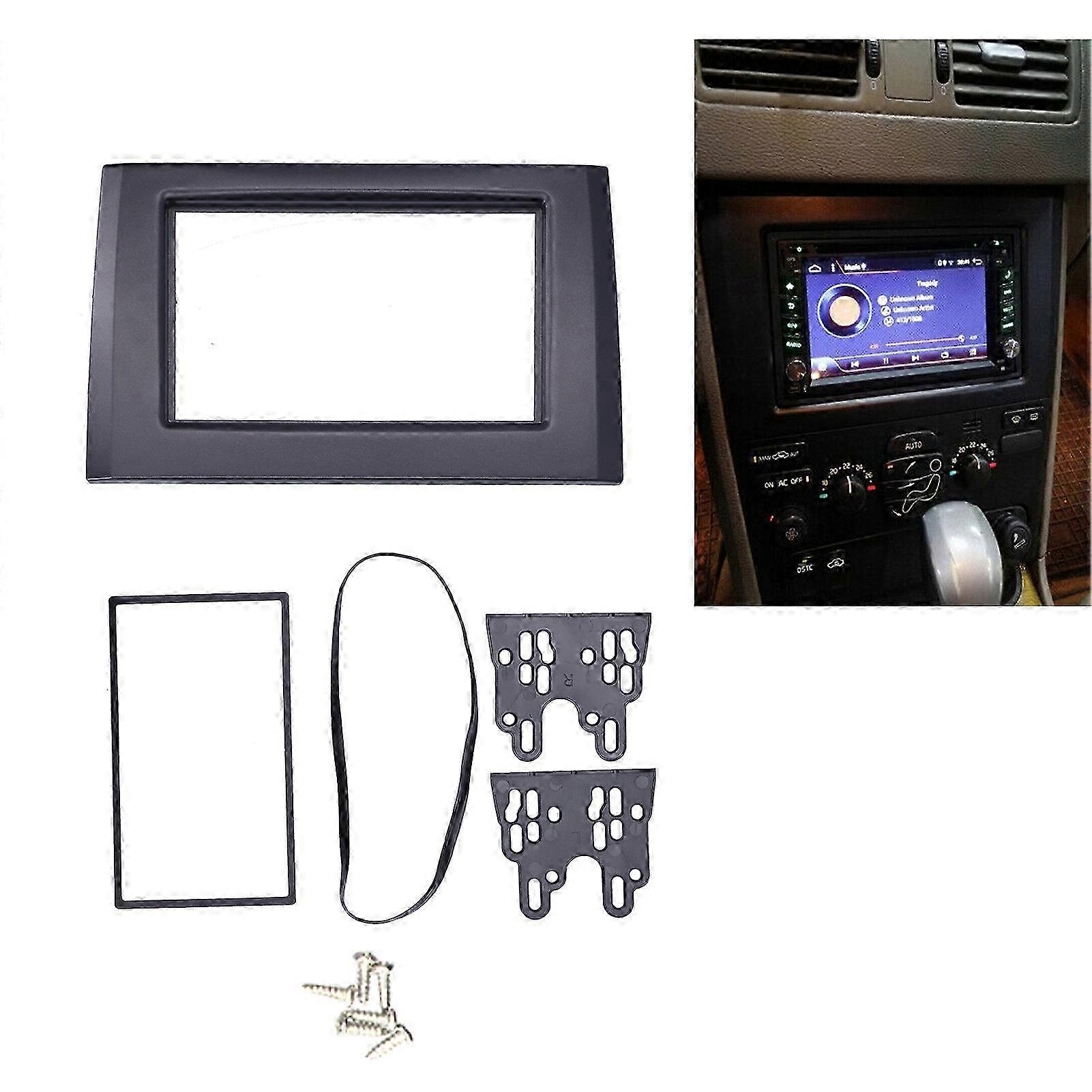 2Din Navigation Fascia Frame Panel for XC90 2002-2015 ABS Material