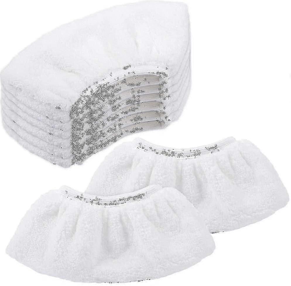 8 Microfiber Cloth Set Compatible With Krcher Steam Cleaner Hand Nozzle