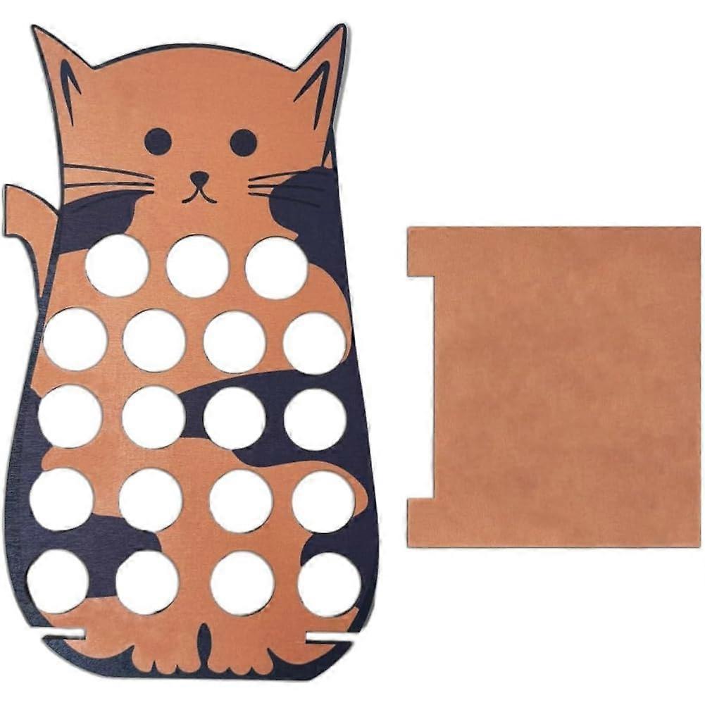 Coffee Pod Holder SpaceSaving Counter Organizer For Office Desk, Stylish For Coffee And Cat Lovers