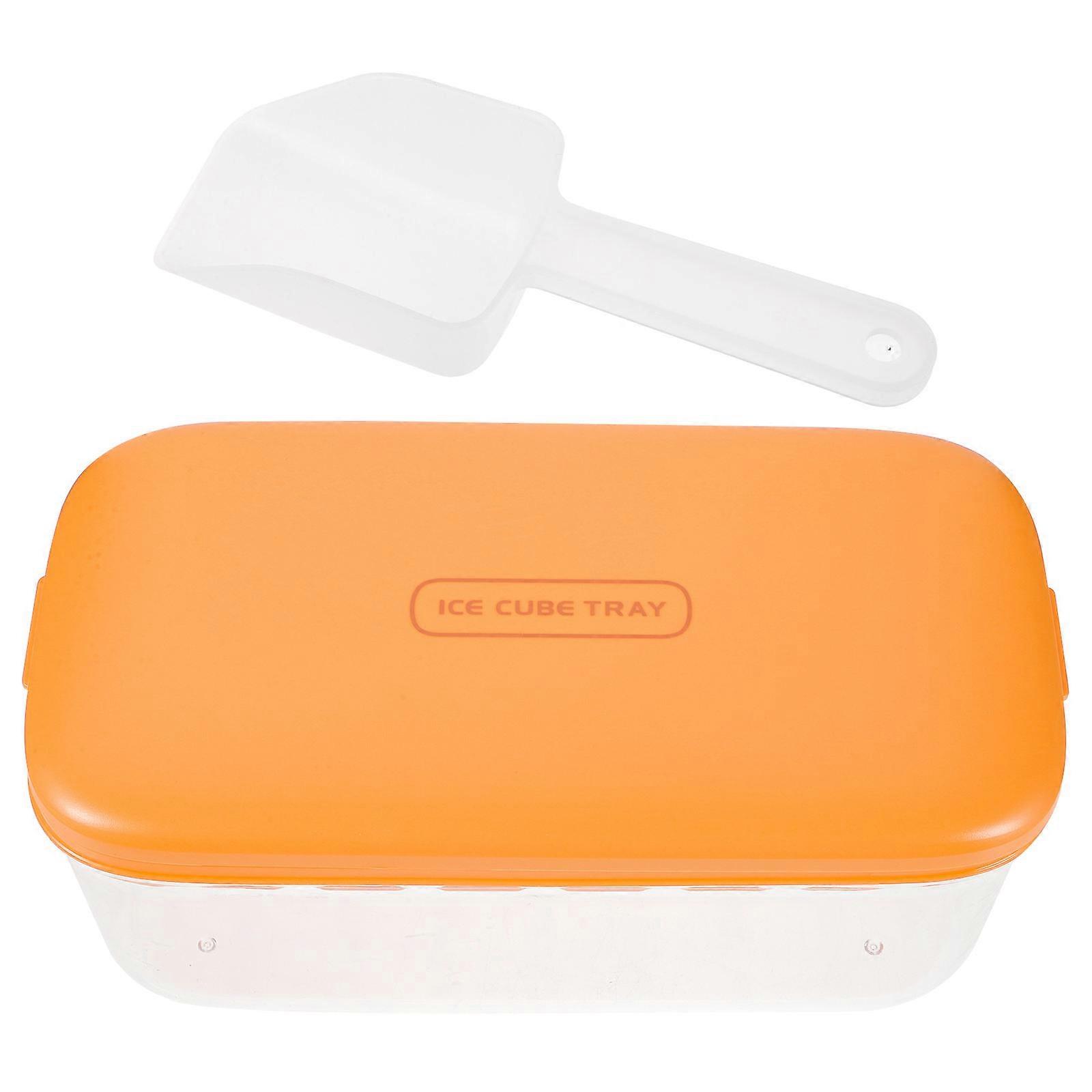 Convenient Ice Cube Tray for Kitchen Use with Push Mold 1Set