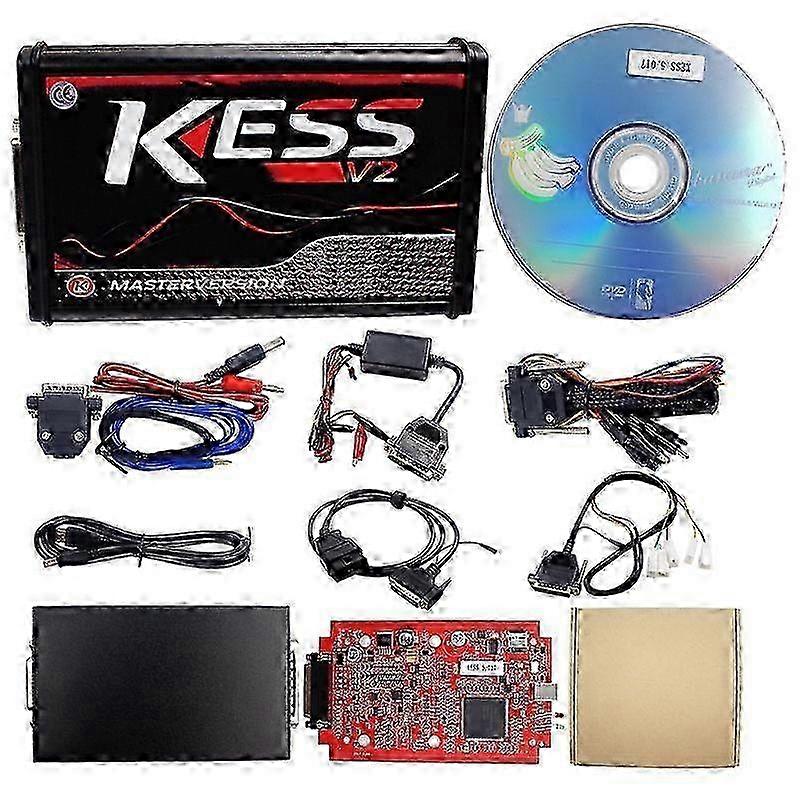 V2 V5.017 EU ECM Titanium Winols KESS 4 LED Online Master Version ECU OBD 2 Bil / Lastebil Programmerer Verktøy 2025