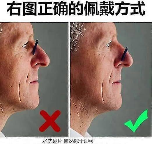 Portable Mini Clip Nose Reading Glasses, Legless Foldable Keychain Case And Reader For Men And Women