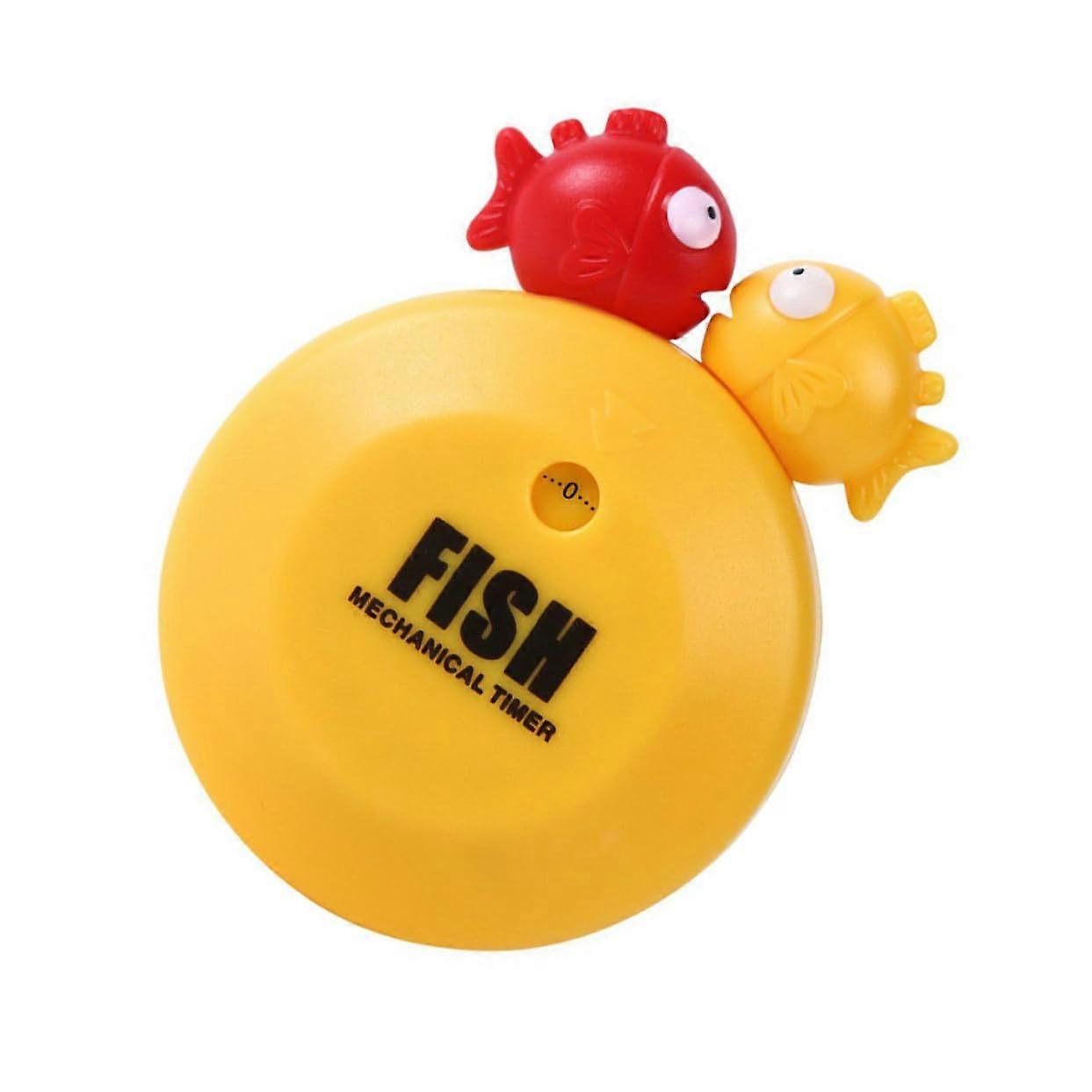 Cartoon Bubble Fish Kitchen Timer with Loud Alarm for Baking Cooking Kids and Elderly