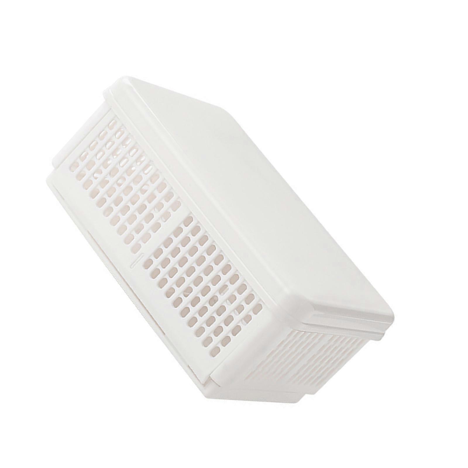 Odor Resistant Foldable Picnic Container Suitable for Microwaves Use Outdoor Dining Storage Solution  White