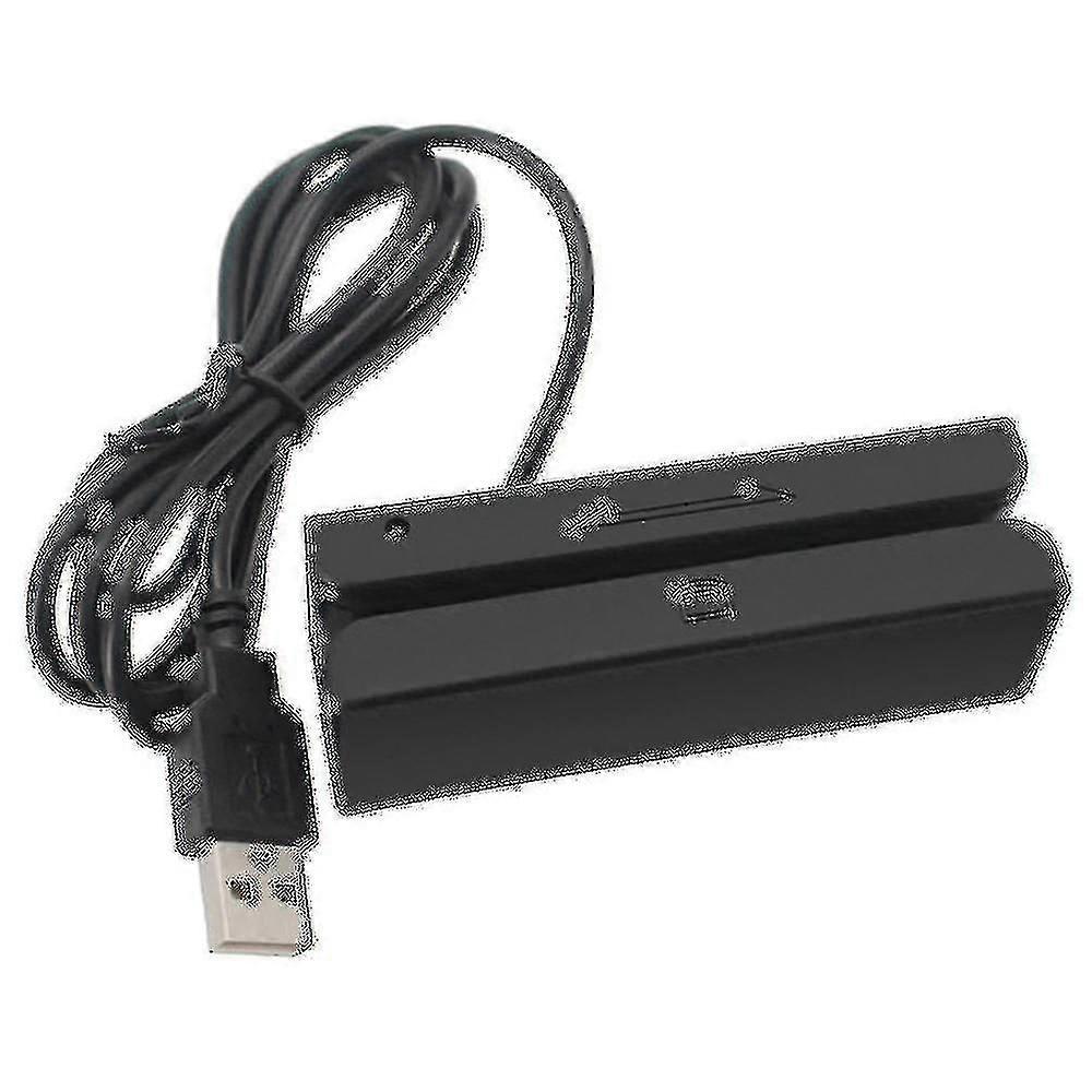 Msr90 USB Magnetic Strip Card Card Reading Machine Card Reader Stripe 3 piese Mini Swiper pentru USB PC