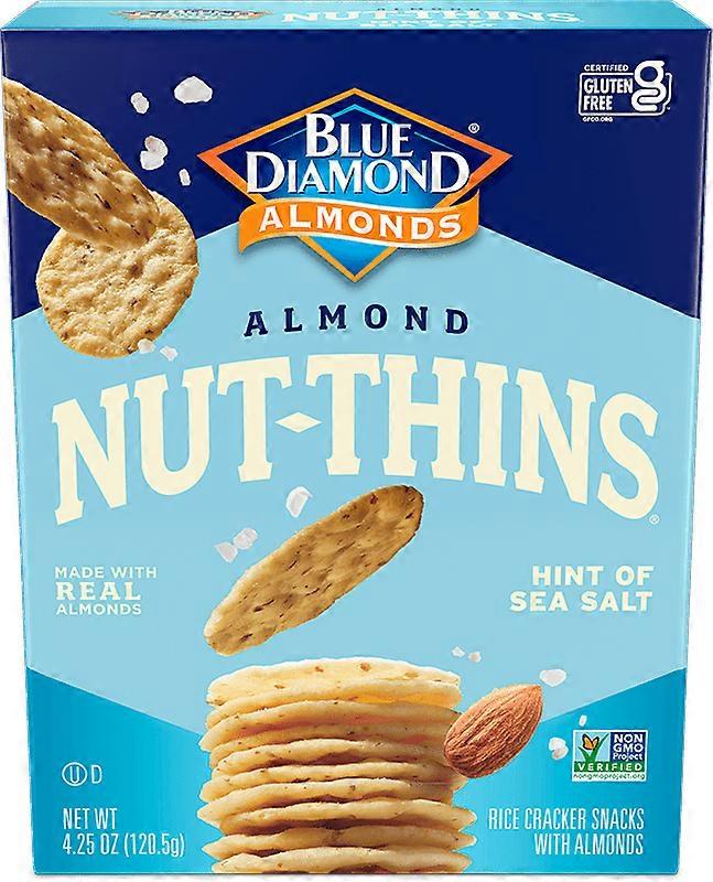 Nut Thins Cracker Crisps Box, Hint Van Zeezout, 4.25 Oz
