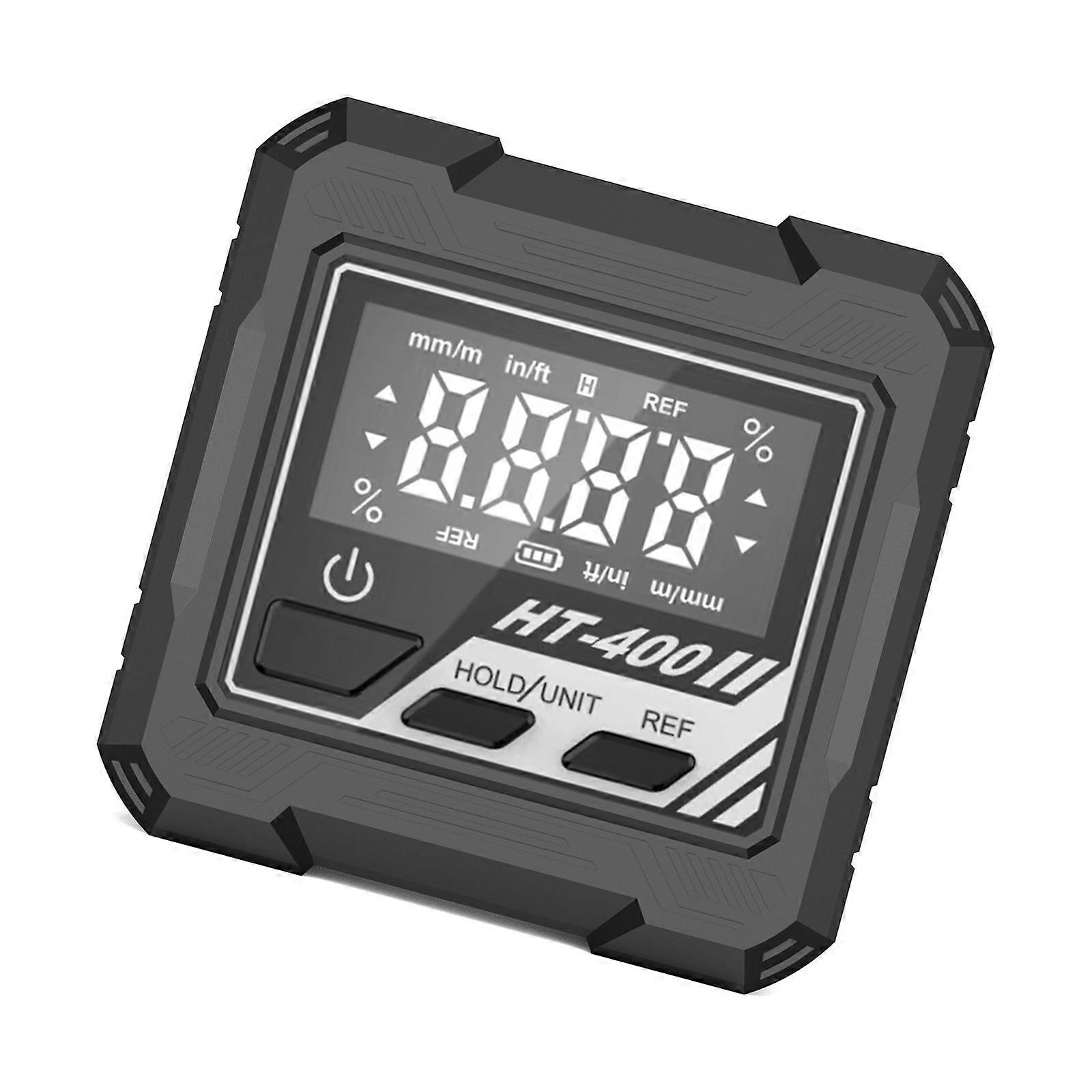 Auto 0 Digital Angles Finder Magnetic Inclinometer High Resolution Tool Easy to Carry for Carpentry & Metalworking Multicolor