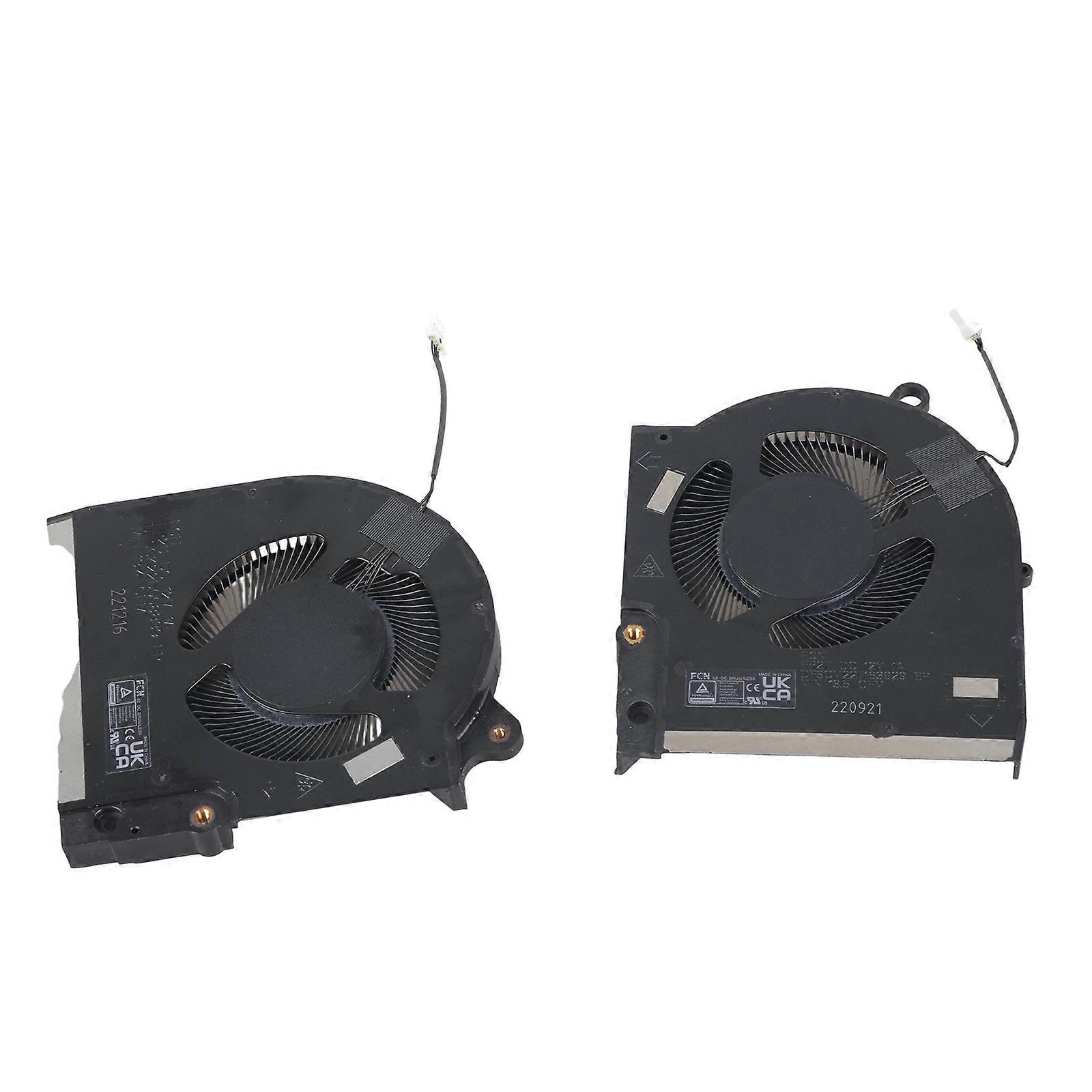 Replacement CPU GPU Cooling Fan For M15 Laptop Stable Metal Construction Quiet Operation Multicolor