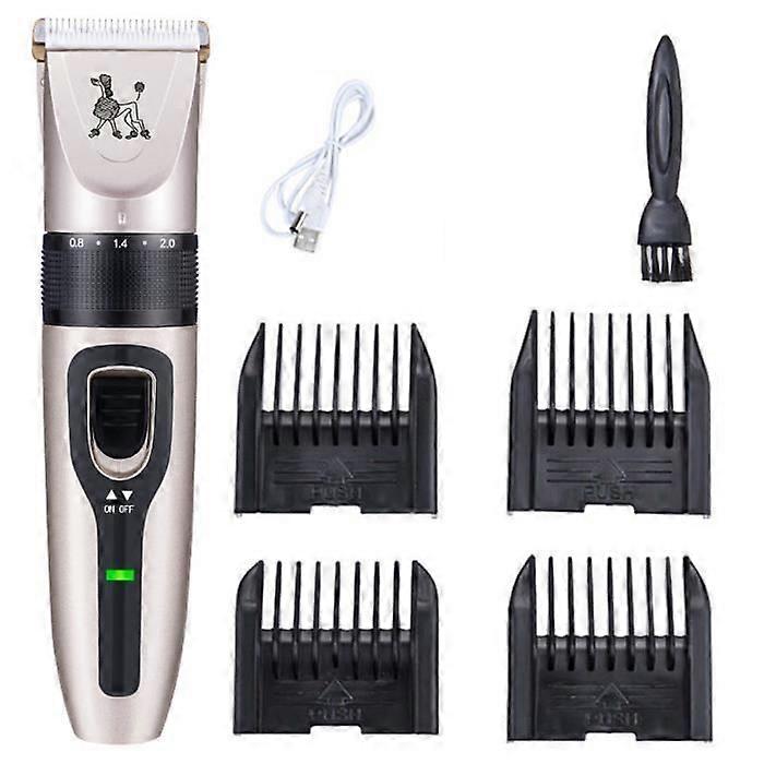 TEMPSA Rechargeable Pet Clipper - 4 Combs