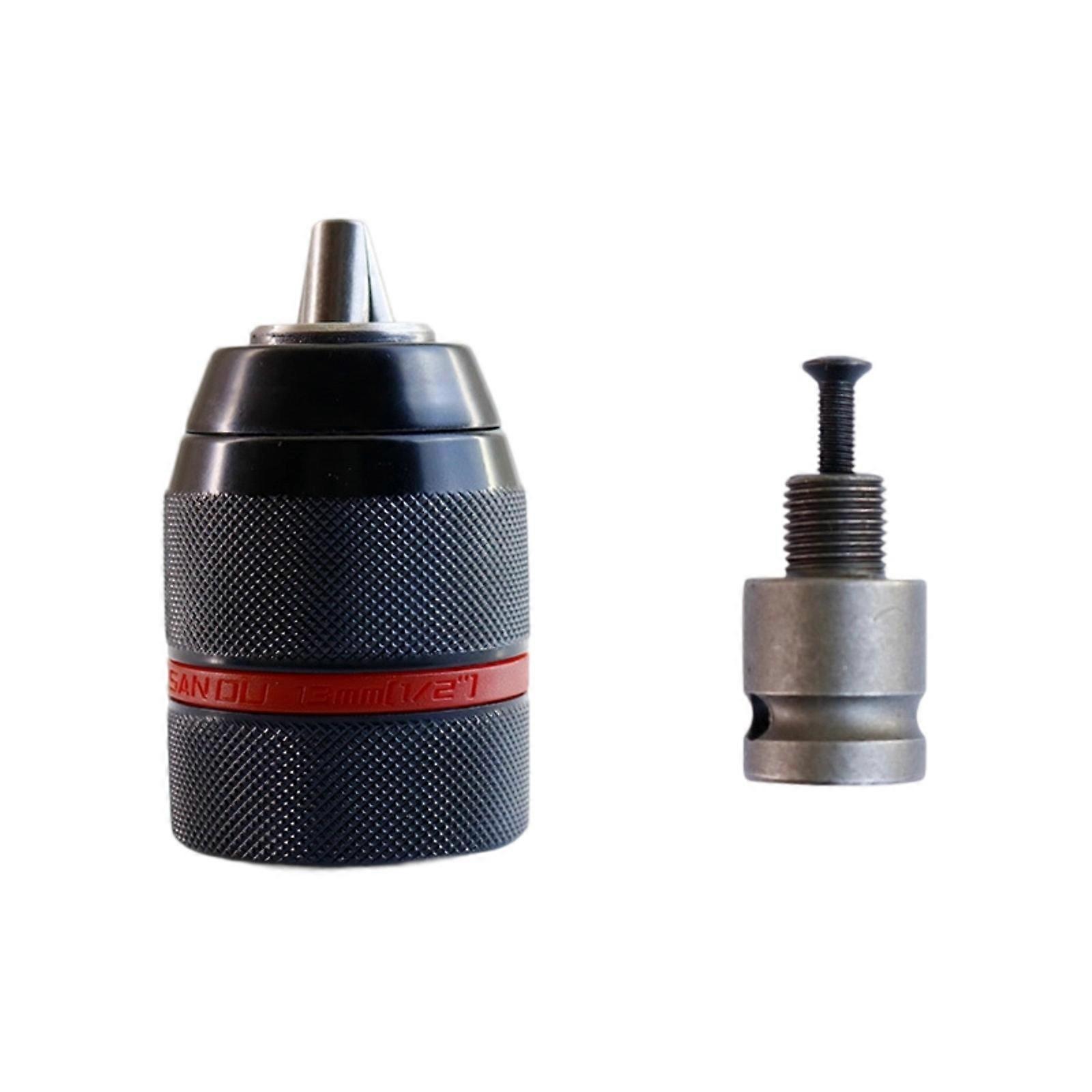 Compactly SelfLocking Alloy Steel Chucks Kit For Rapid Bit Changes In DIY Repairs And Professional Workshops Applications Multicolor