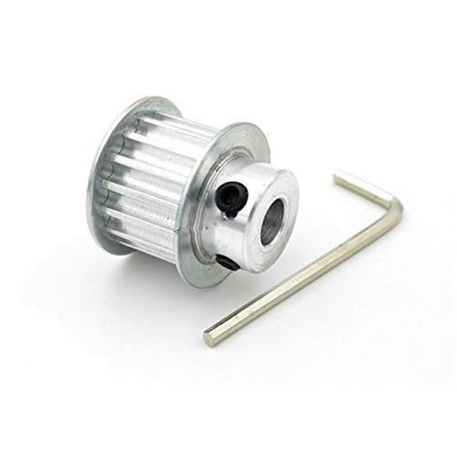 Timing Pulley 16 Teeth HTD 5M Synchronous Belt Wheel, 20mm Width, 6.35mm Bore for CNC 3D Printer